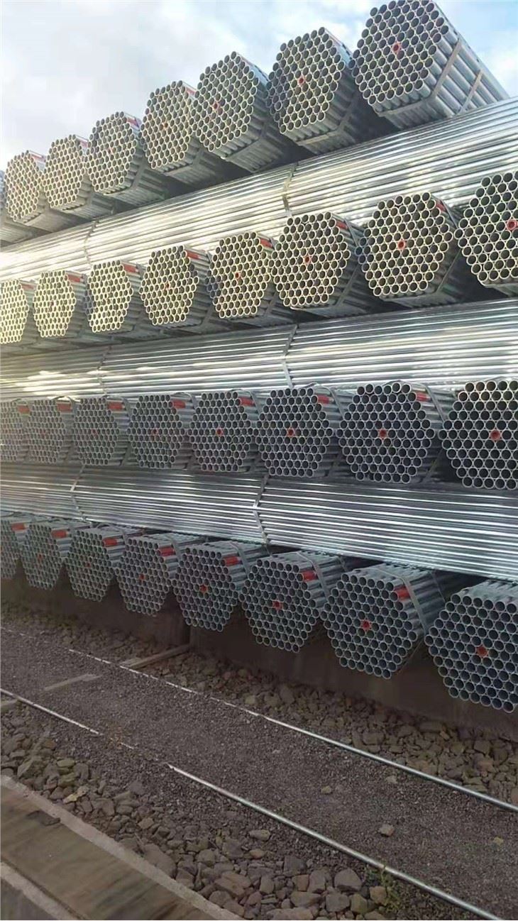 ERW stålrör med ASTM A53 API 5L Gr B Material